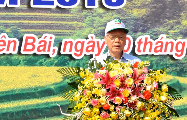 Tổng Bí thư, Chủ tịch nước Nguyễn Phú Trọng phát biểu tại Lễ phát động Tất trồng cây xuân Kỷ Hợi 2019.