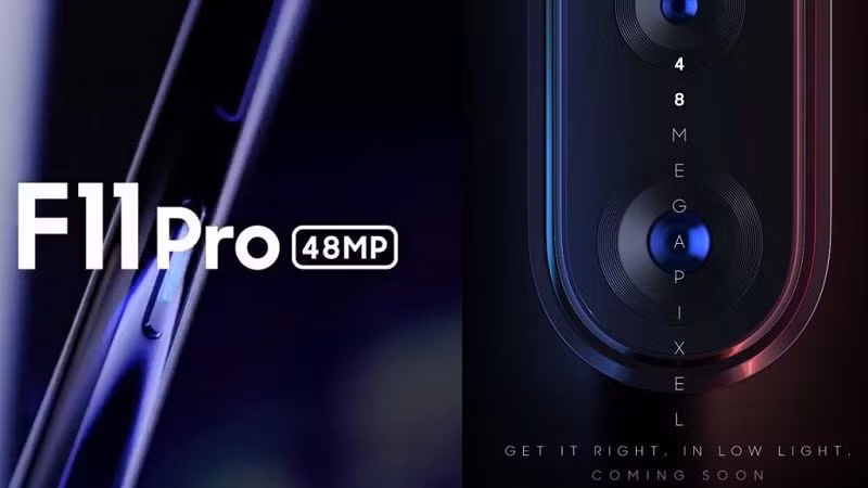 OPPO F11 Pro sẽ có khả năng chụp ảnh thiếu sang rất tốt.