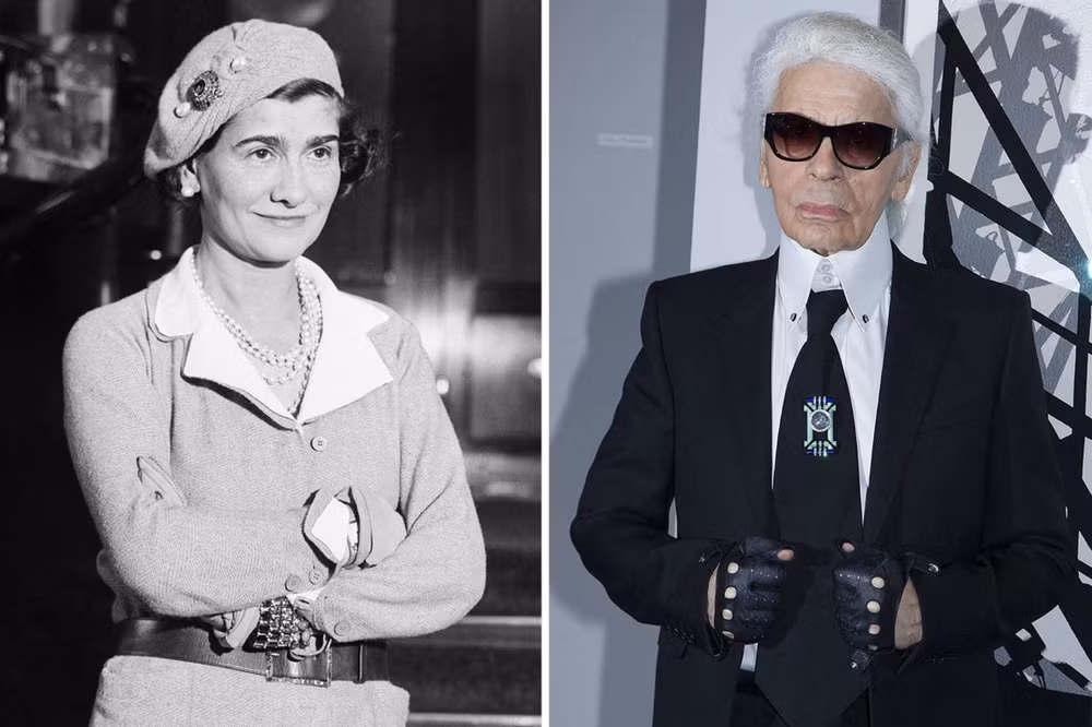 Coco Chanel và Karl Lagerfeld.Ảnh: thecut.com