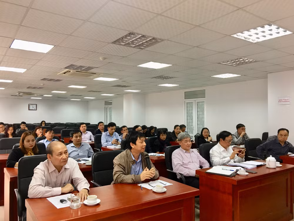 Quang cảnh cuộc họp. Ảnh: Huy Hoàng