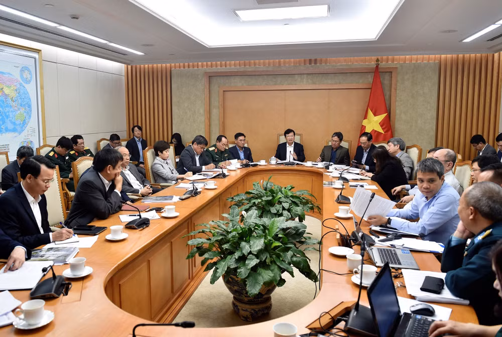 Toàn cảnh cuộc họp. Ảnh: VGP