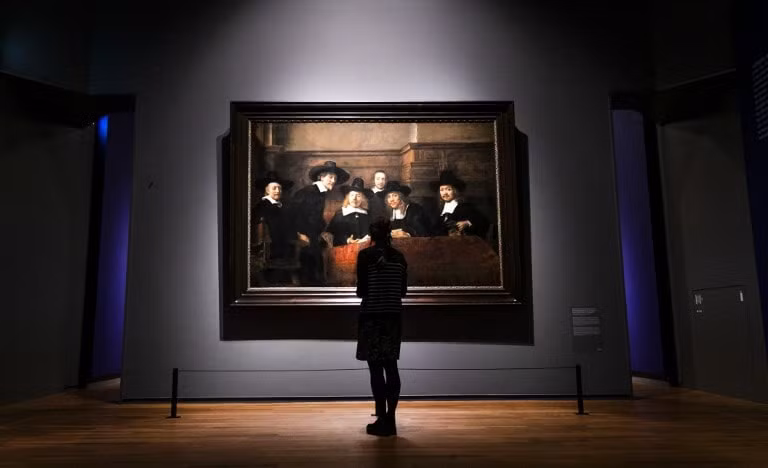 Triển lãm trưng bày 400 tác phẩm của danh họa Rembrandt. Ảnh: thejakartapost.com