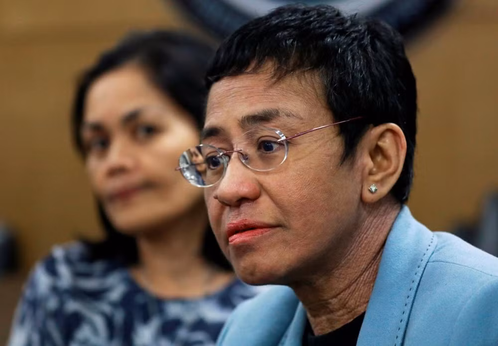 Tổng biên tập tờ Rappler, Maria Ressa. Ảnh: Reuters