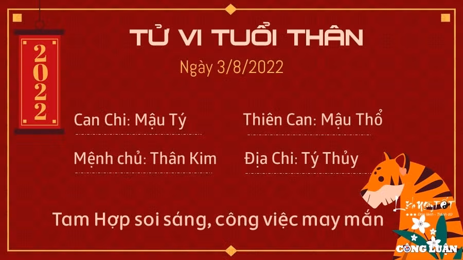 tu vi hom nay 3 8 2022 thu 4 ngay 6 7 am lich cua 12 con giap hinh 9