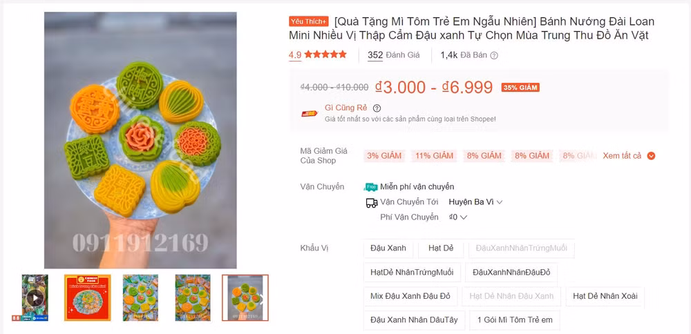 banh trung thu mini trung quoc sieu re tran lan cho mang hinh 1