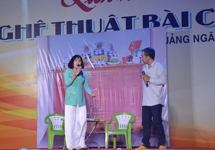 hon 200 dien vien tham gia lien hoan nghe thuat bai choi quang ngai 2022 hinh 2