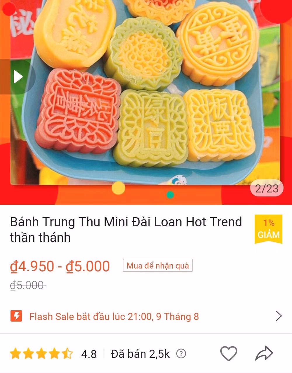 banh trung thu mini sieu re chi 2000 dong cai chuyen gia canh bao hinh 1