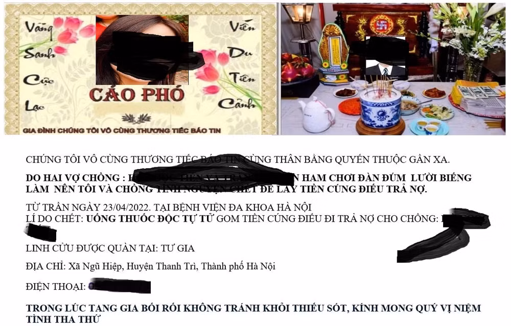 lo thong tin chong mat qua phu lien tuc bi nhieu nguoi la goi dien doi tra no thay chong hinh 1