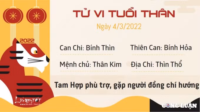 tu vi hom nay 4 3 2022 thu 6 ngay 2 2 am lich cua 12 con giap hinh 9