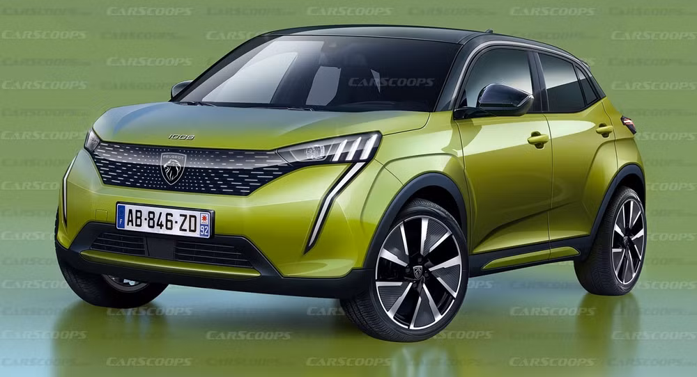 peugeot se ra mat xe nho 1008 canh tranh toyota raize kia sonet hinh 1