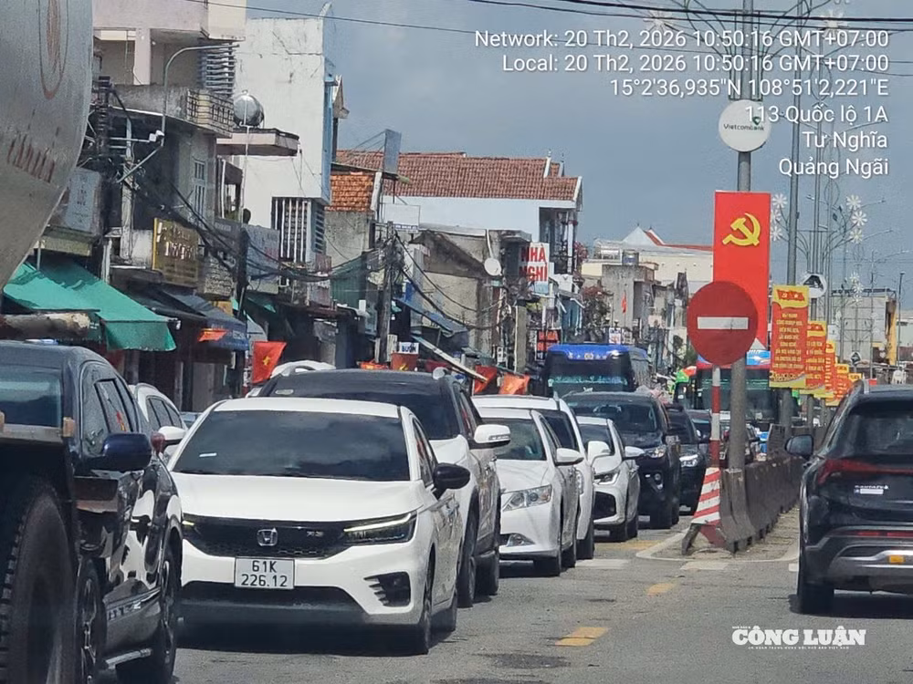 Trưa mùng 4 Tết Bính Ngọ 2026, các loại phương tiện, nhất là ô tô cá nhân
