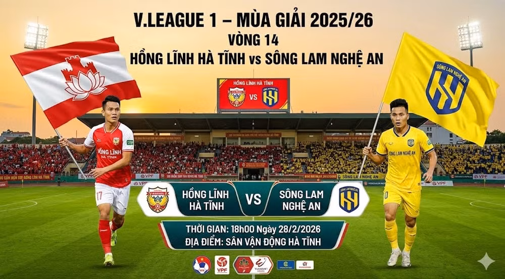 Hồng Lĩnh Hà Tĩnh vs Sông Lam Nghệ An