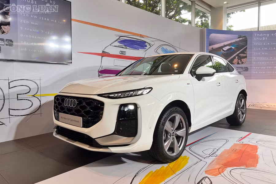 Mẫu xe Audi Q3 tại thị trường Việt Nam không nằm trong diện triệu hồi
