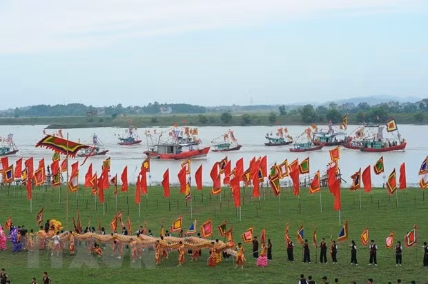 lan toa gia tri di san trong le hoi mua thu con son kiep bac 2023 hinh 1