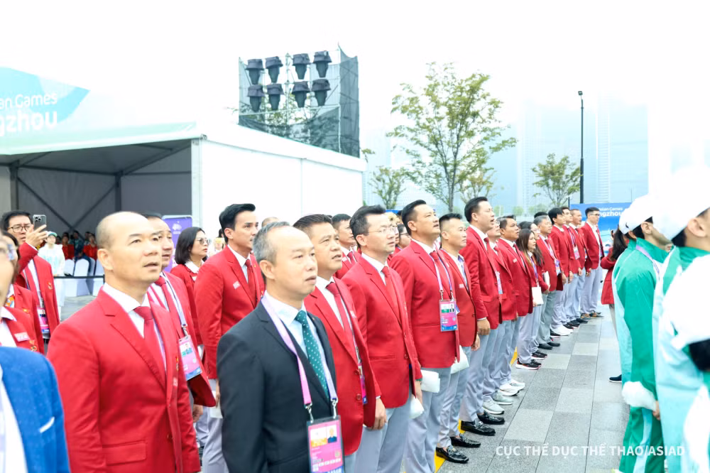 doan the thao viet nam lam le thuong co chinh thuc tham du asiad 19 hinh 2