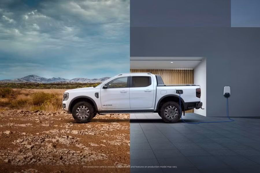 ford ranger 2025 bo sung phien ban plug in hybrid sieu tiet kiem nhien lieu hinh 2