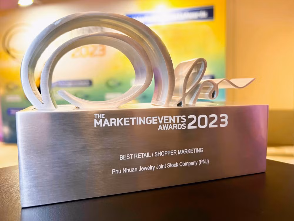 pnj 2 nam lien tiep duoc vinh danh giai thuong best retail marketing hinh 2