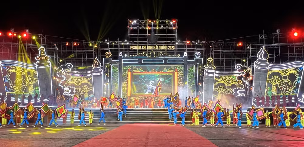 man nhan man nghe thuat dac sac khai mac festival chi linh hai duong 2023 hinh 2