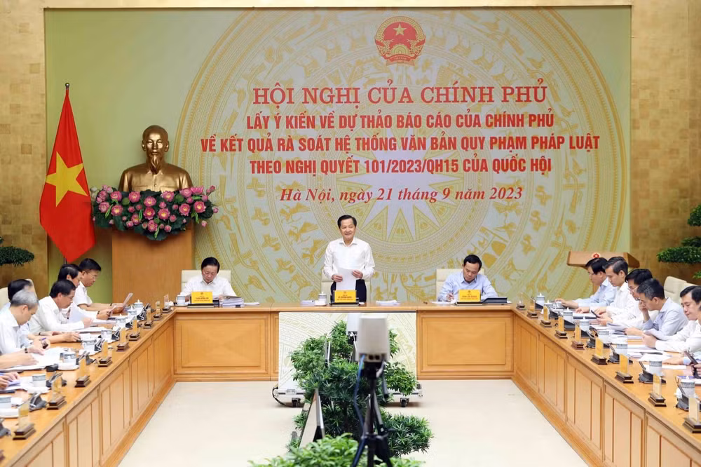 chuan bi ky luong de giai trinh truoc quoc hoi ve ket qua ra soat he thong van ban quy pham phap luat hinh 1