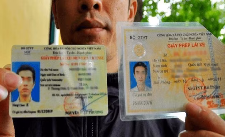 tao thuan loi khi thuc hien doi 22 trieu giay phep lai xe giay sang the nhua hinh 1