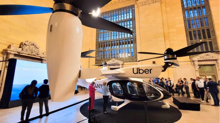 taxi bay dien cua joby aviation tai new york ky nguyen giao thong tren khong den gan hon bao gio het hinh 1