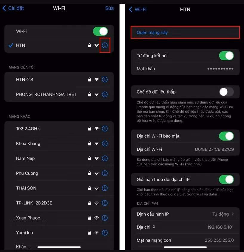 cach khac phuc loi mang thuong gap tren ios 18 hinh 3