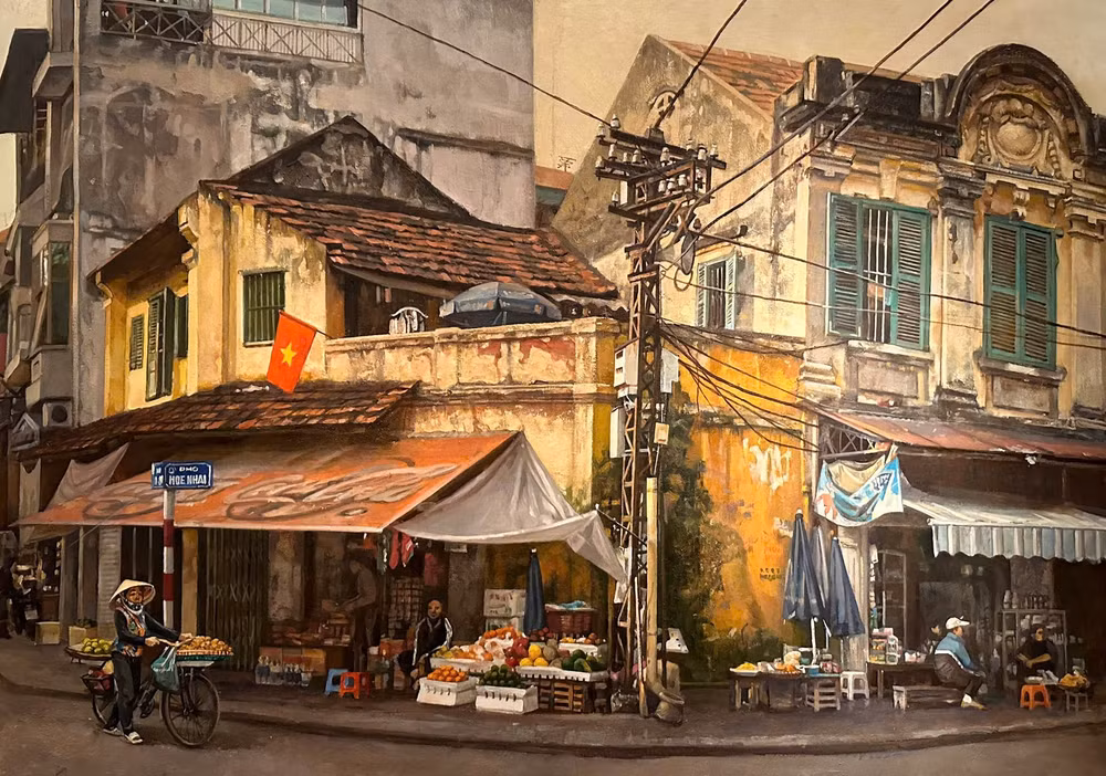 an tuong voi xuong pho cua hoa si pham binh chuong hinh 3
