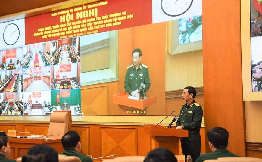 thuc hien tot cong tac chuan bi va to chuc dai hoi dang cac cap trong quan doi hinh 2