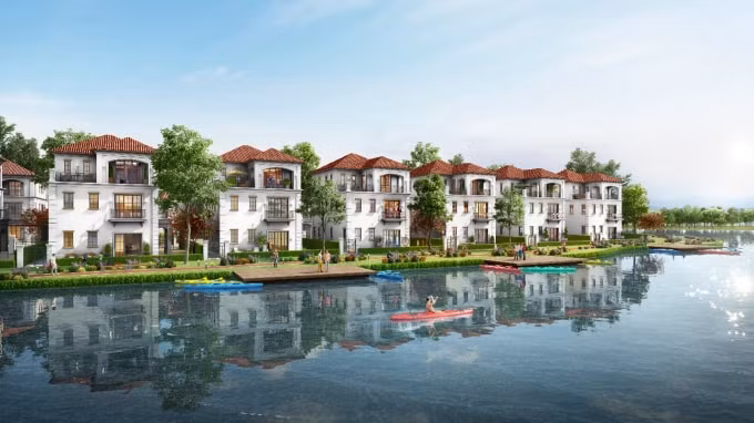 Số lượng hạn chế, bản sắc độc tôn cùng những giá trị đặc quyền riêng tư đã tạo sức hút cho các sản phẩm biệt thự tại Aqua City.