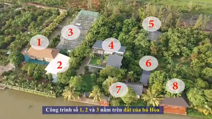 Tổ hợp 8 công trình xây dựng ven sông Sài Gòn.