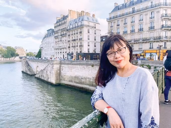 Nhà báo Nguyễn Lan Anh.