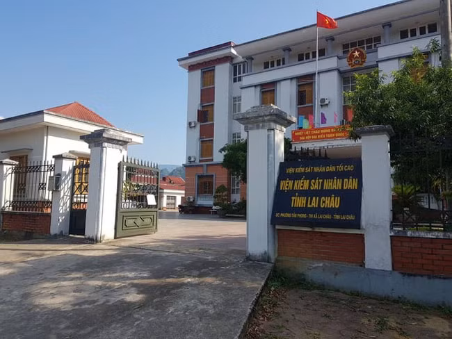 Trụ sở VKSND tỉnh Lai Châu (Ảnh: Dân trí)
