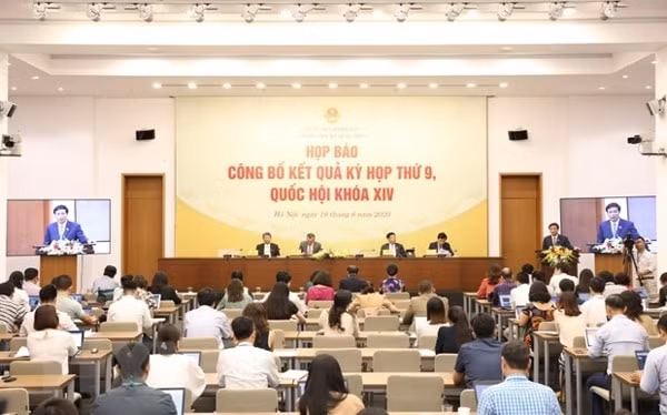 Quang cảnh buổi họp báo. Ảnh: TTXVN