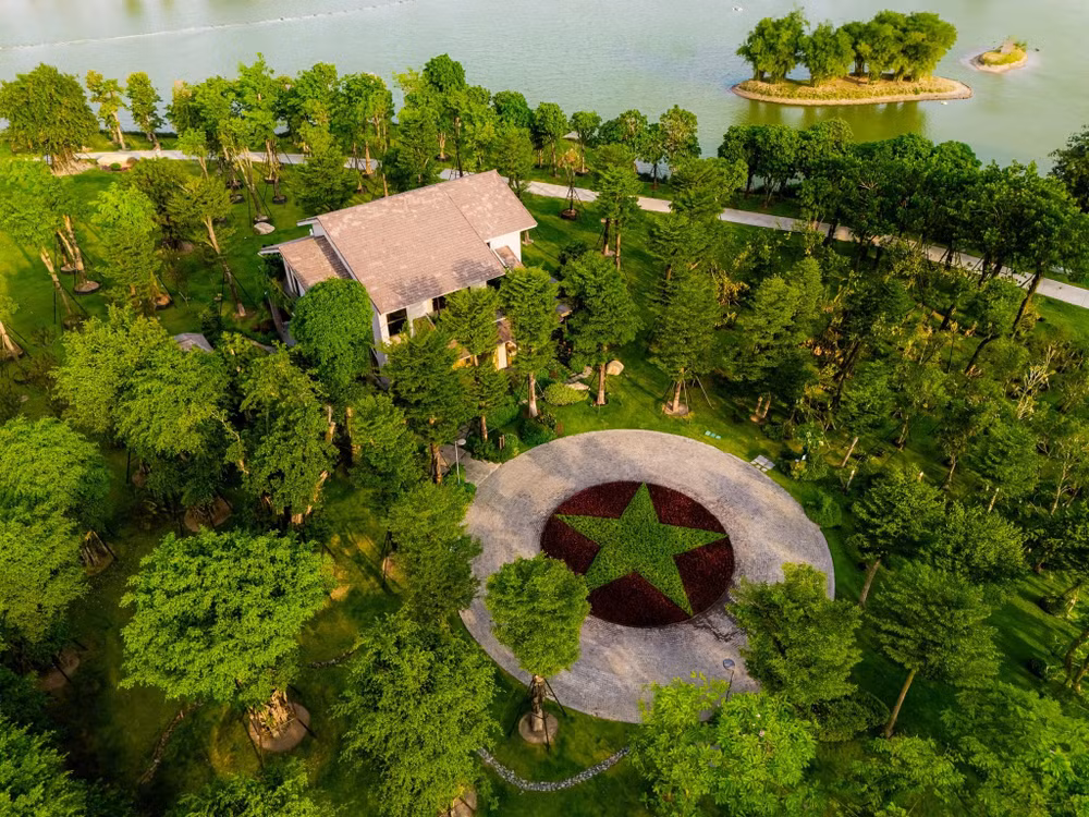 Retreat Forest có mật độ cây xanh lớn nhất đô thị Eco Retreat.