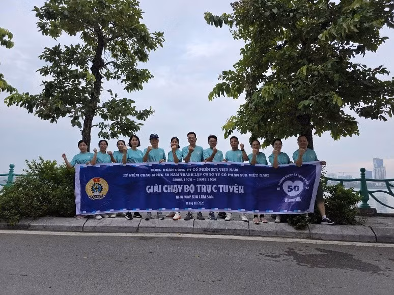 Một hành trình khép lại, nhưng tinh thần đoàn kết và năng lượng tích cực của người Vinamilk vẫn tiếp tục cho chặng đường 50 năm phía trước (Ảnh: NVCC).