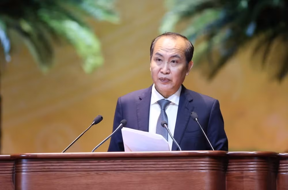 Đồng chí Phan Như Nguyện, Phó Chủ tịch Thường trực Ban Chấp hành Trung ương Hội khóa VIII phát biểu khai mạc Ngày làm thứ nhất của Đại hội đại biểu toàn quốc Hội Nông dân Việt Nam lần thứ IX, nhiệm kỳ 2026 – 2031.