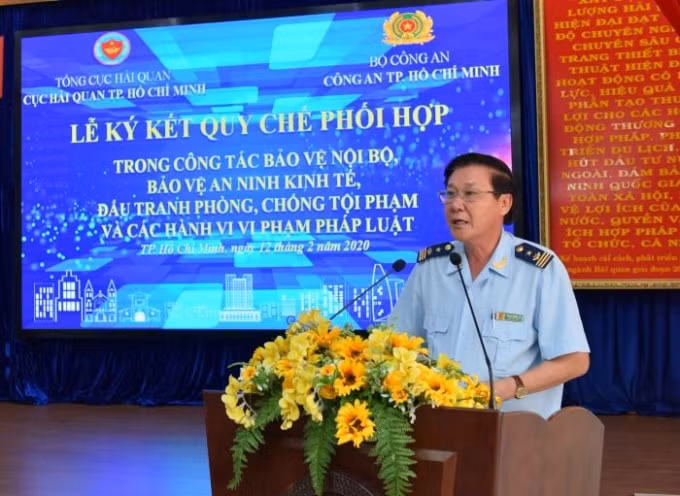 Cục Hải quan TP,HCM đánh giá cao vai trò quan trọng của lực lượng Công an thành phố
