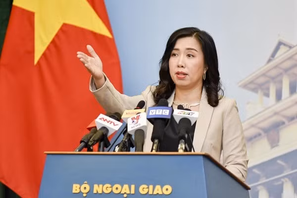 Người Phát ngôn Bộ Ngoại giao Việt Nam Lê Thị Thu Hằng. Ảnh: TL