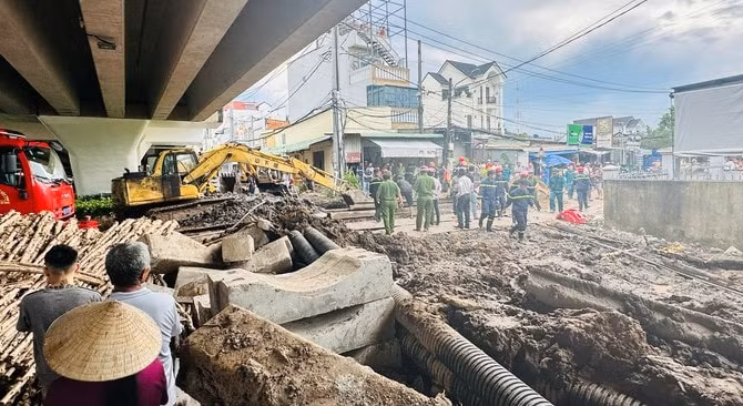 Cần Thơ: Nguyên nhân vụ 2 công nhân thương vong khi thi công cống thoát nước
