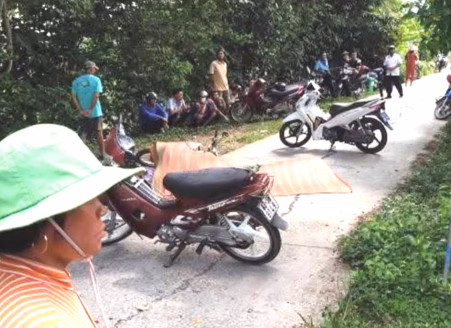 Hiện trường nơi xảy ra vụ việc (Ảnh: A.X).