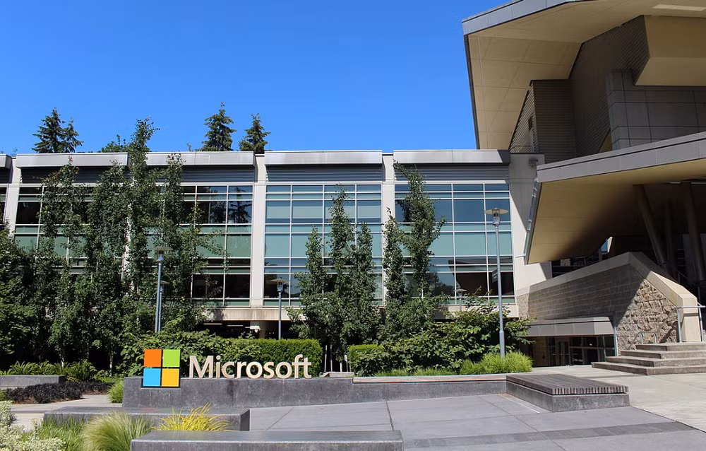 Trụ sở Tập đoàn Microsoft ở Redmond, Washington, Mỹ. Ảnh: CC/Coolcaesar