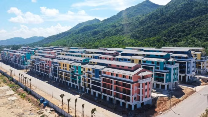 Phân khu Singapore Shoptel tại Sonasea Vân Đồn Harbor City đã hoàn thiện cơ bản giai đoạn 1.