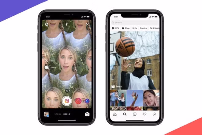 Ứng dụng Instagram chính thức có công cụ cạnh tranh TikTok. Ảnh: internet.
