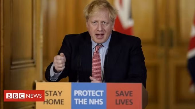 Thủ tướng Anh Boris Johnson. Ảnh: BBC