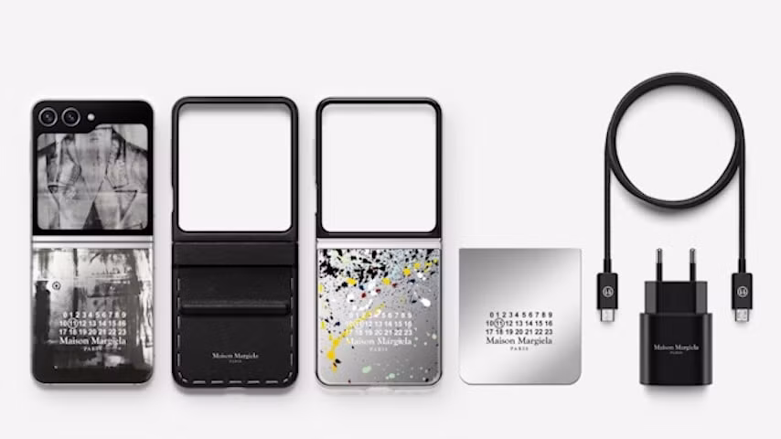 ra mat samsung galaxy z flip5 maison margiela edition voi thiet ke doc dao hinh 2