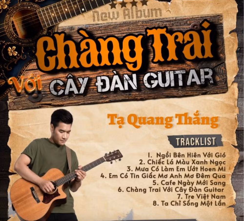ta quang thang ra mat album mang ten chang trai voi cay guitar hinh 2