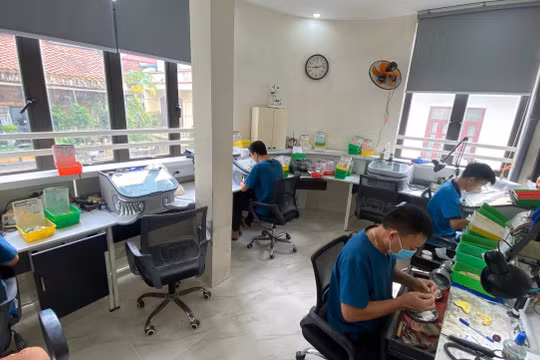 44,6% cơ sở sản xuất răng giả ở Hà Nội vi phạm, một vụ bị chuyển công an