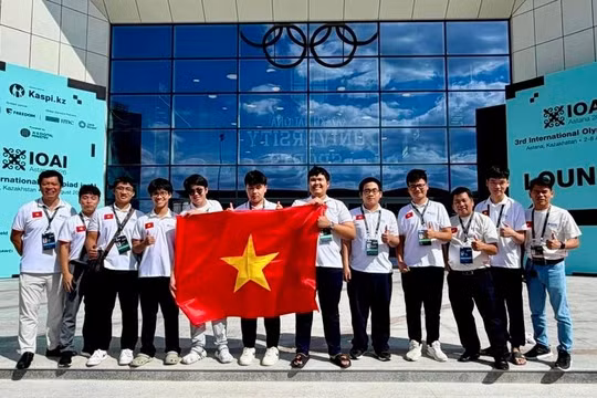 Việt Nam lọt nhóm dẫn đầu Olympic Trí tuệ nhân tạo quốc tế 2026