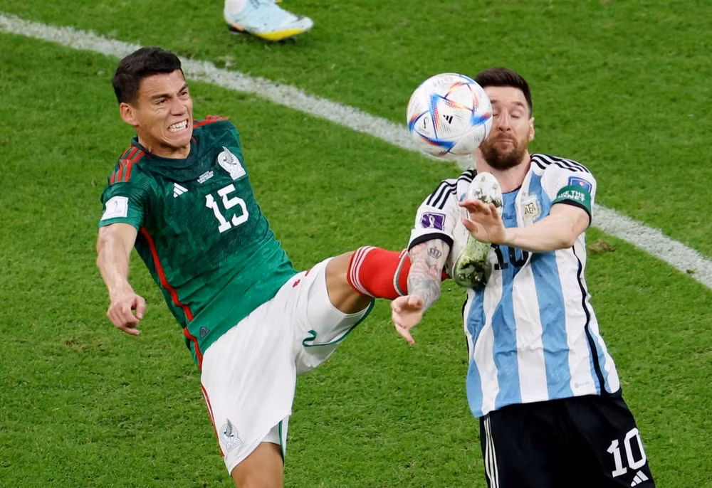 argentina 2 0 mexico messi thap lai hy vong di tiep cho argentina hinh 1
