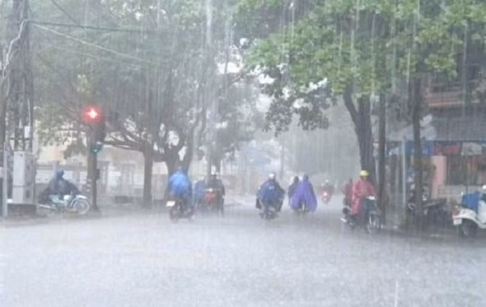 du bao thoi tiet 27 11 vung nui trung du bac bo tiep tuc mua lon hinh 1